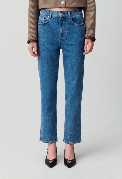 Toto Slim 7/8 jeans faded blue