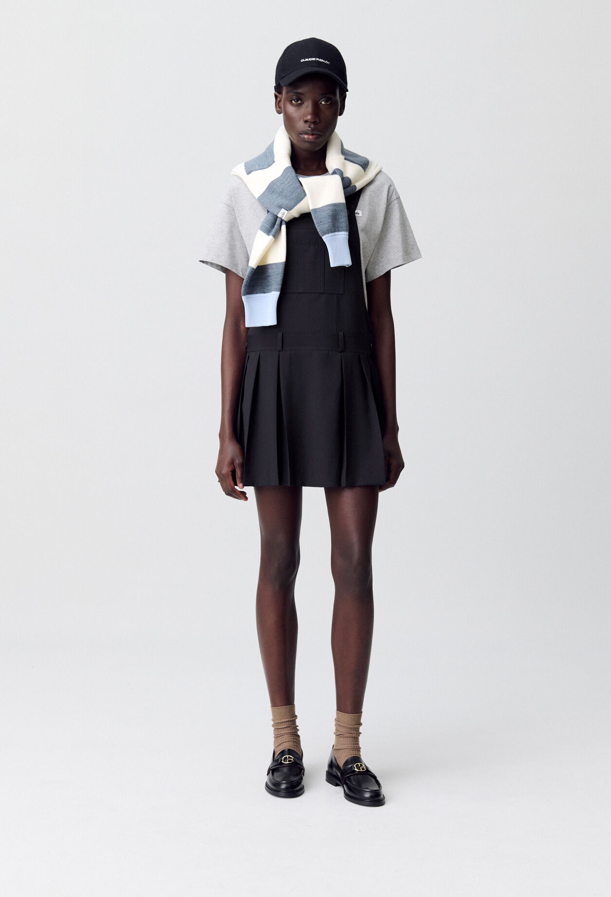 Robe salopette courte