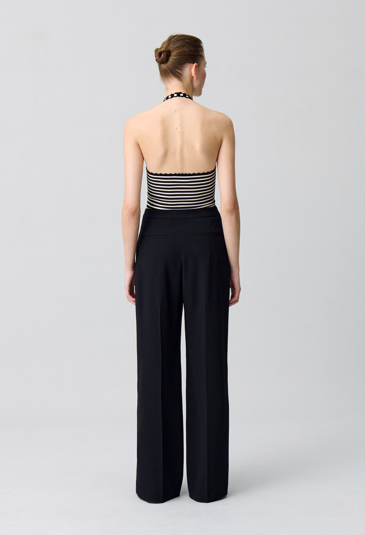 Straight-Leg Sailor Trousers