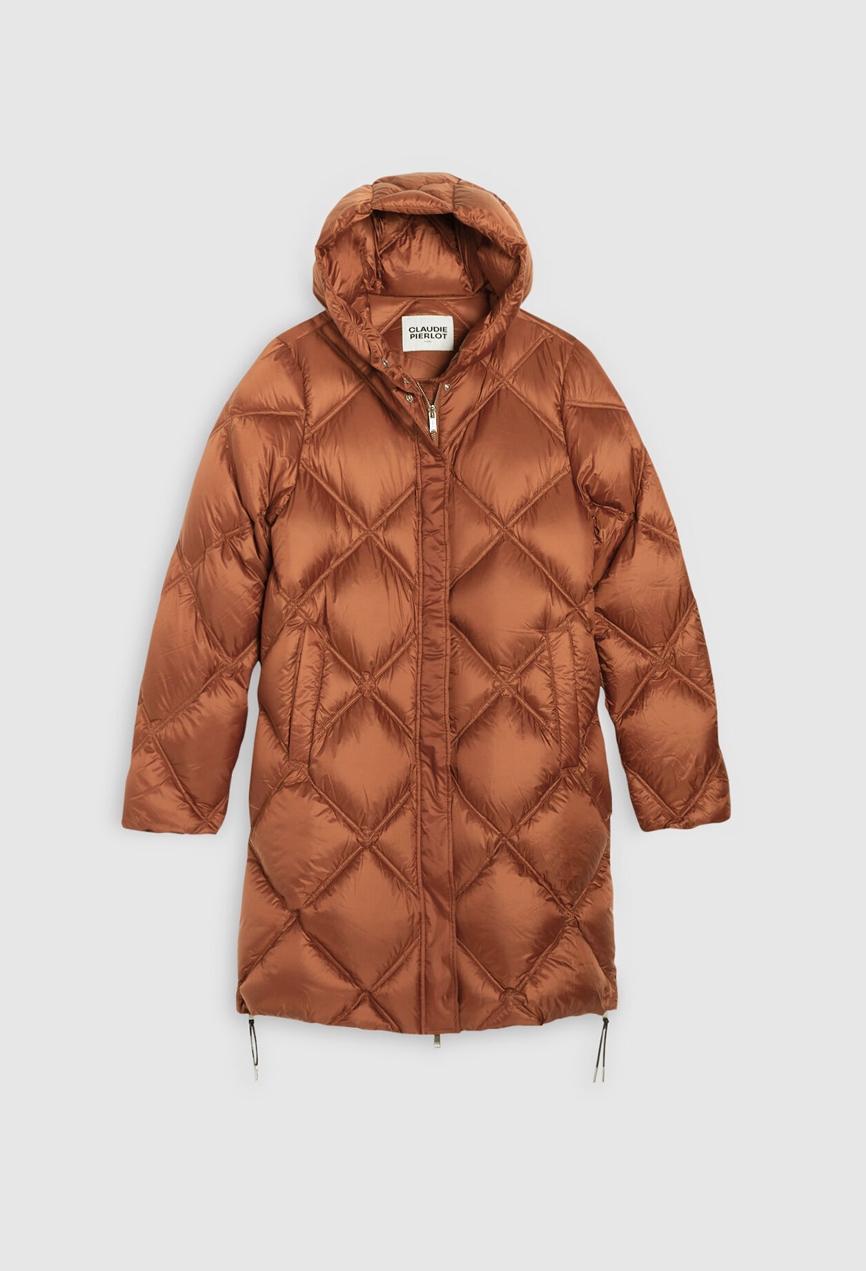 Halblange Daunenjacke