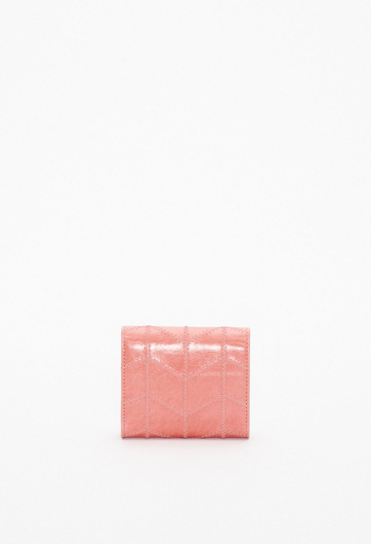 Portefeuille cuir verni