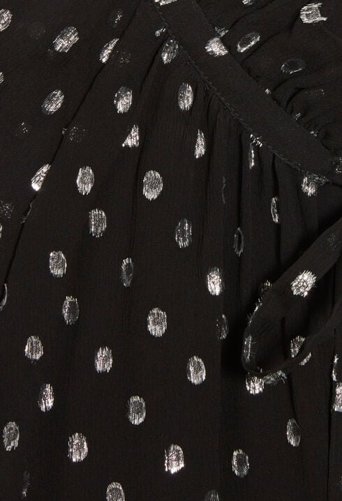 Black dotty shirt