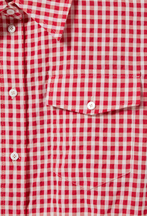 Chemise à carreaux vichy
