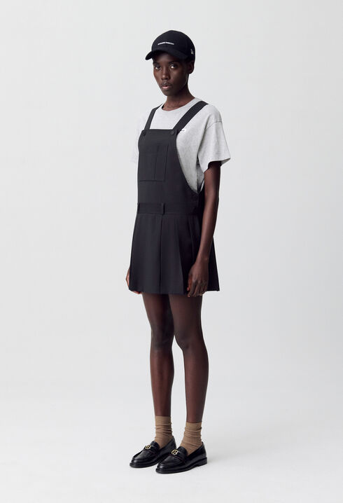 Robe salopette courte