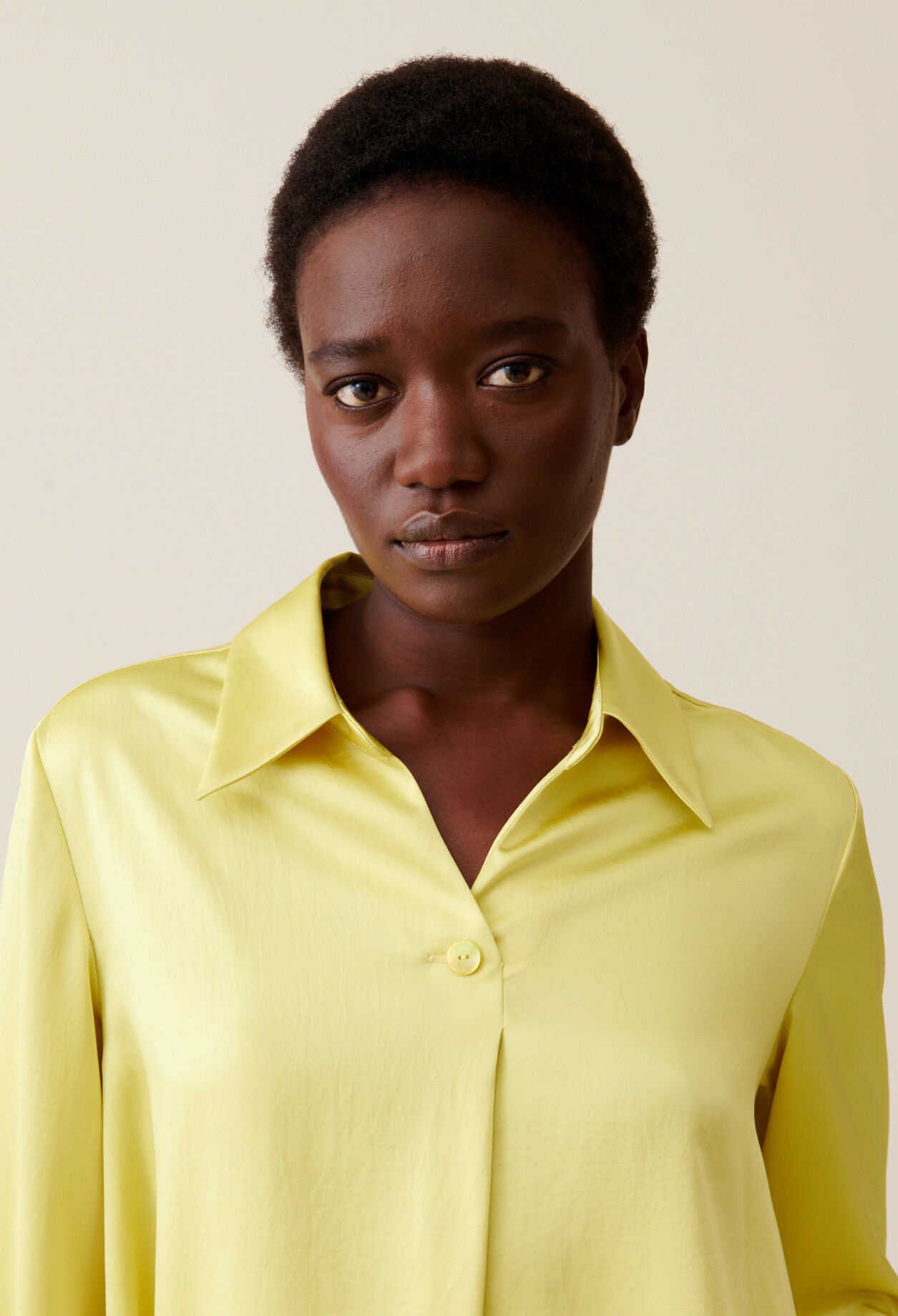 Blouse fluide col ouvert