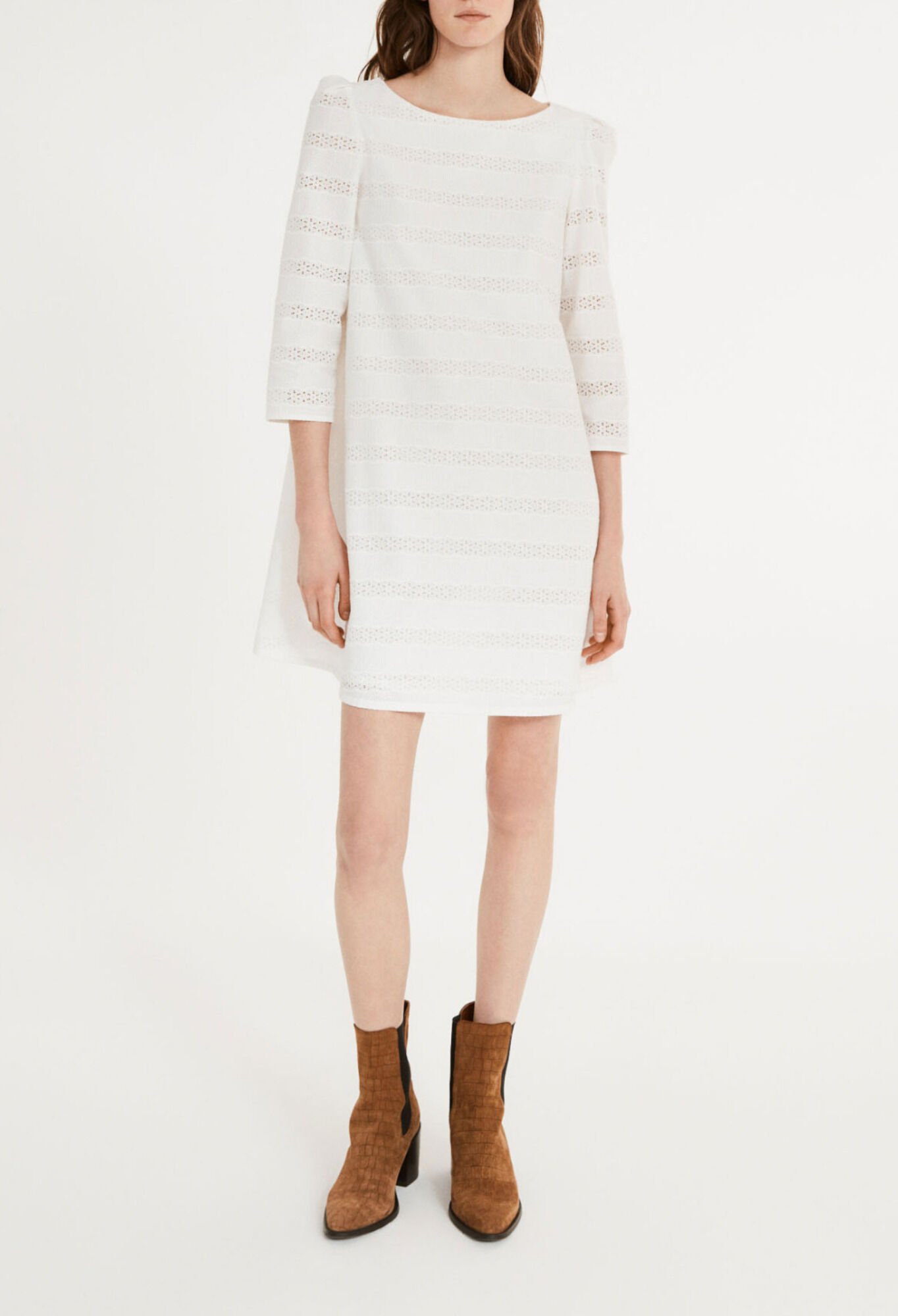 Claudie pierlot robe blanche 2025