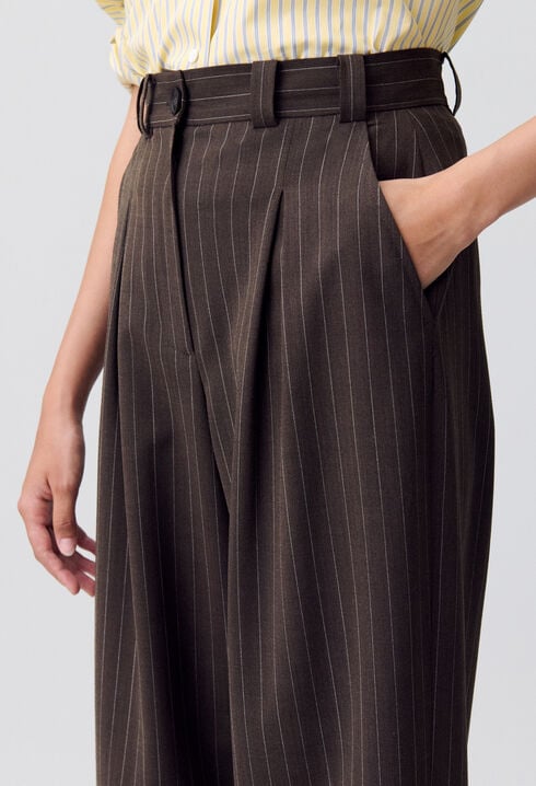 Straight-leg trousers