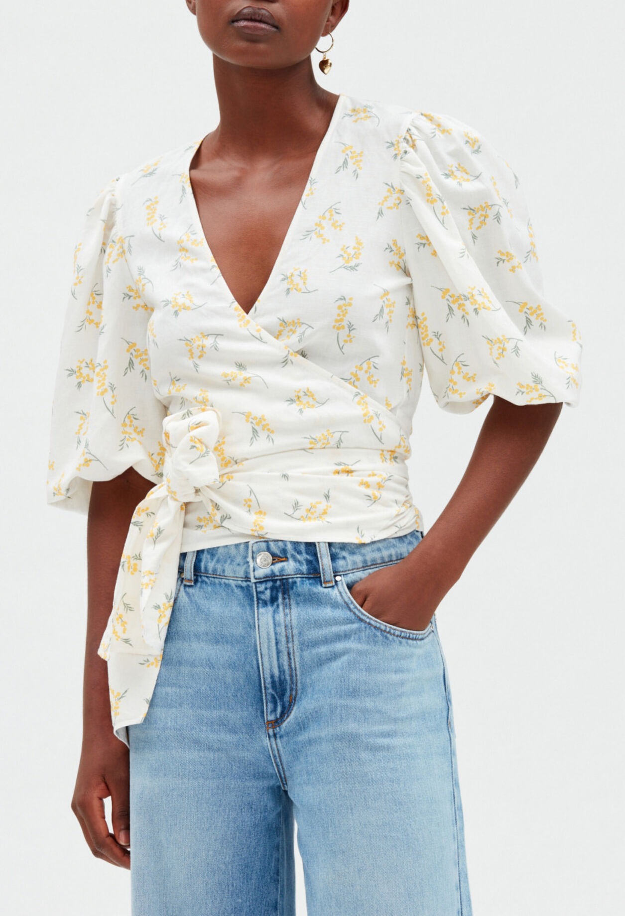 Kurze Bluse, Mimose