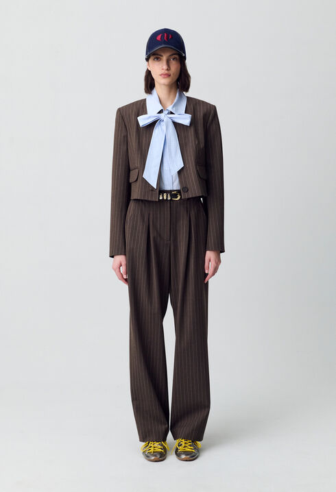 Veste boîte courte