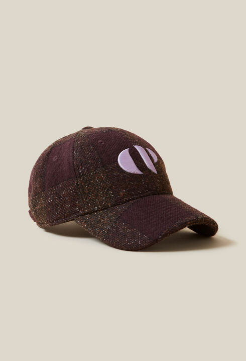 Embroidered Tartan Cap CP