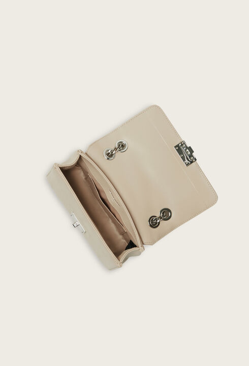 Sac Angelina cuir beige 