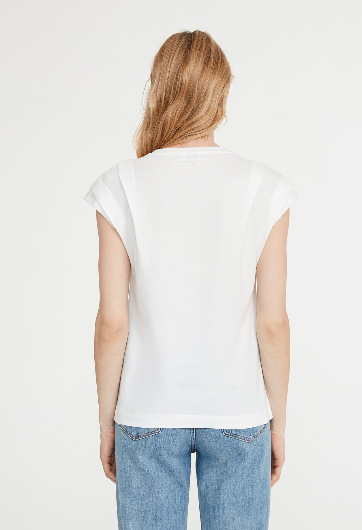 T-shirt écru coton