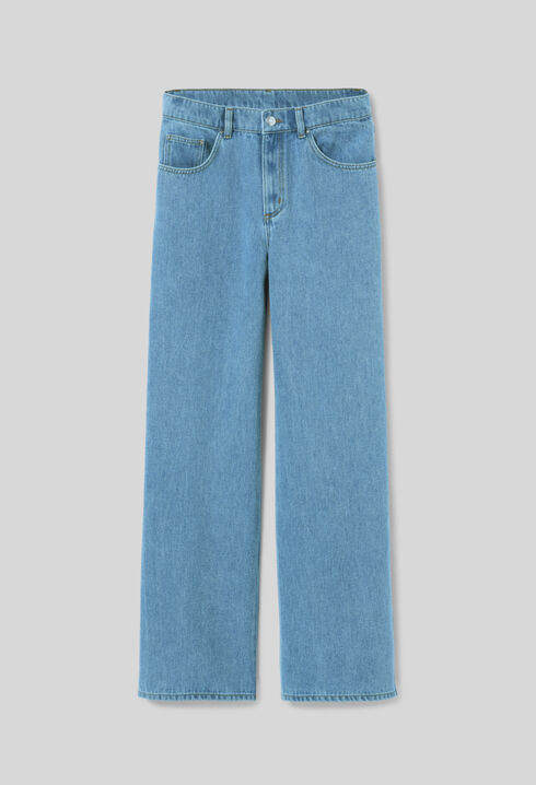 Weite Baggy-Jeans