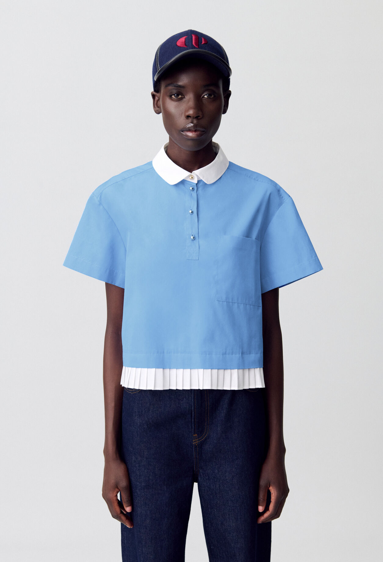 Peter Pan Collar Top