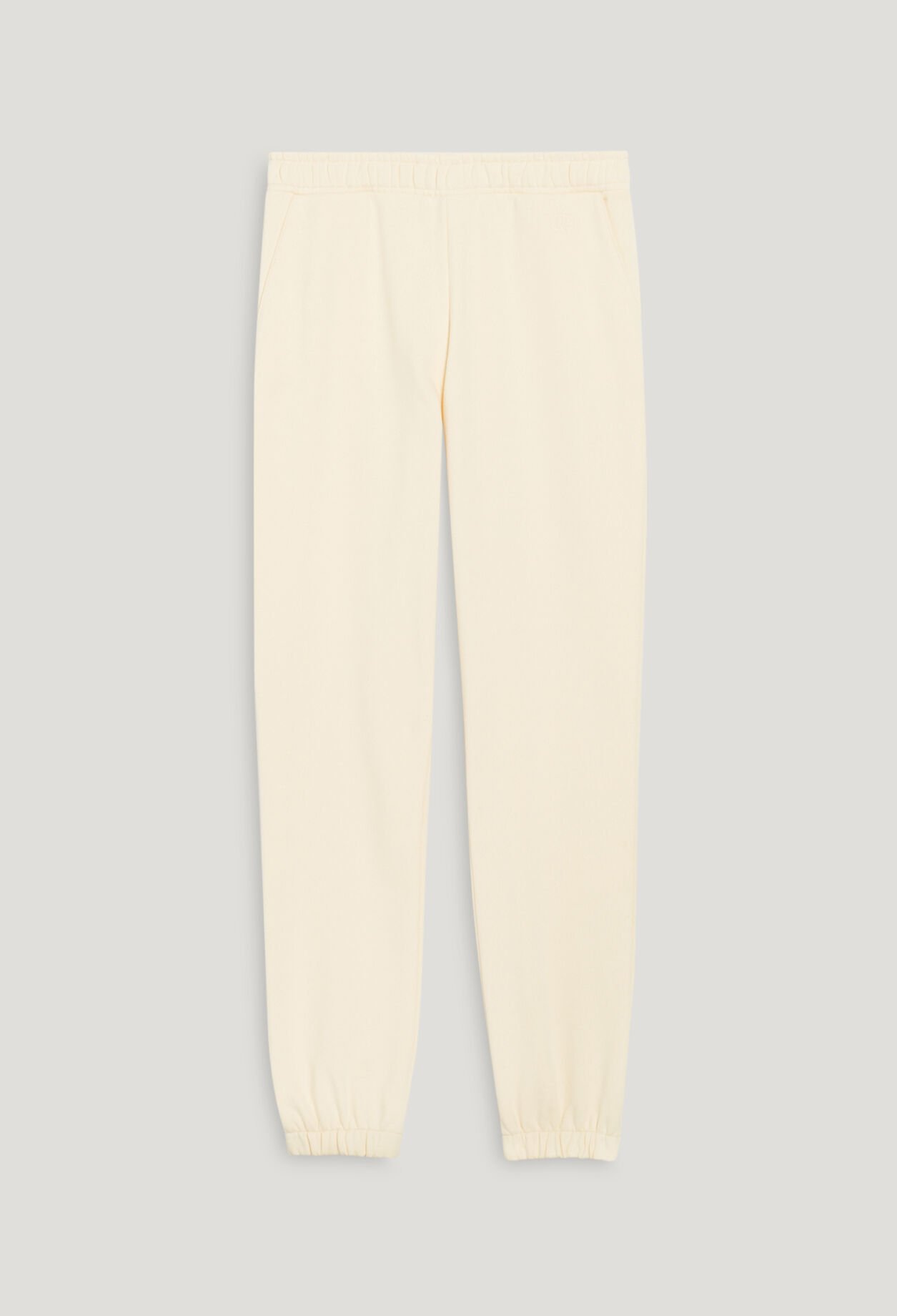 Pantalon jogging vanille