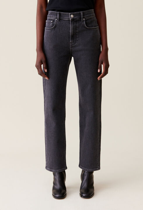 Jean Toto slim gris anthracite