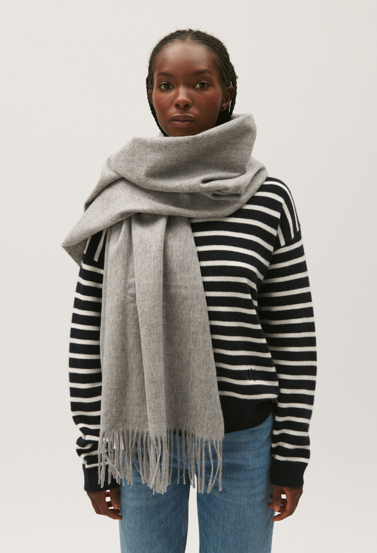 Wool scarf