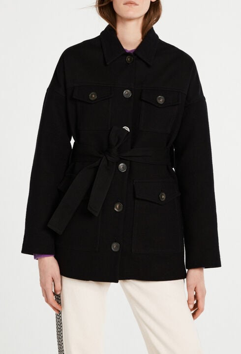 Belted jacket