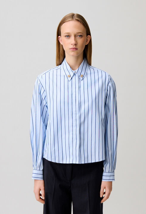 Chemise oversize rayures