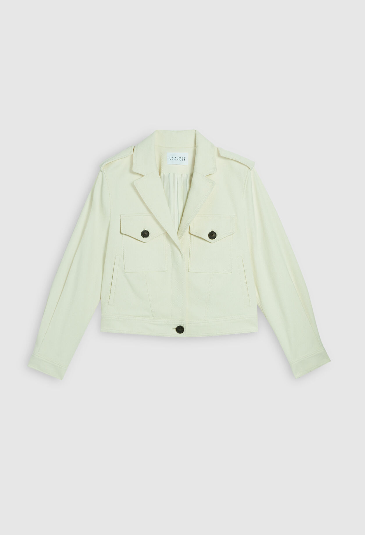 Organic cotton bomber jacket