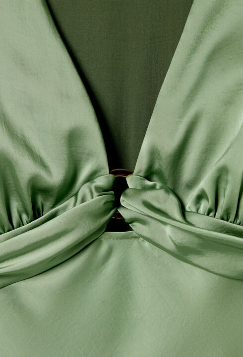 Fließendes Maxikleid