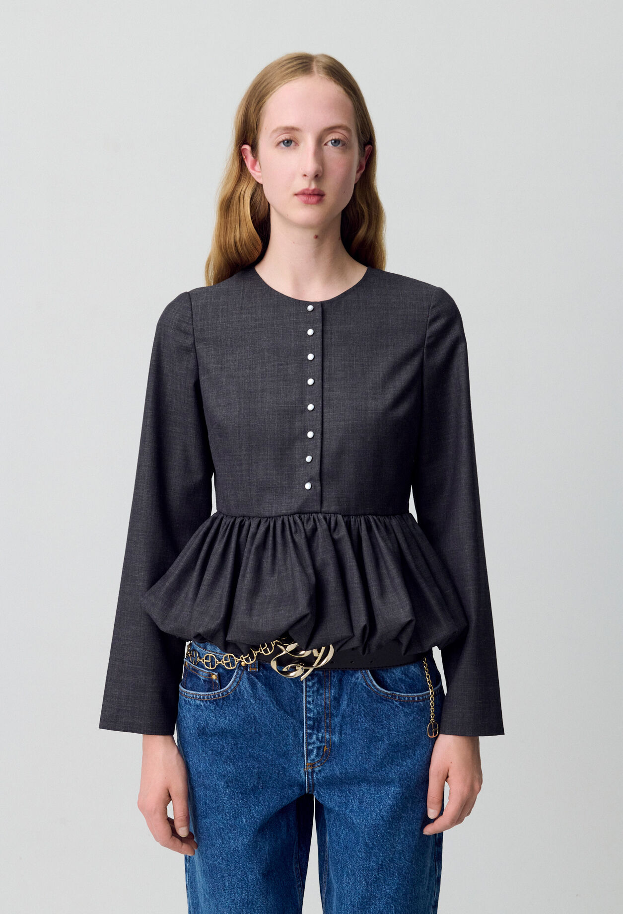Top peplum