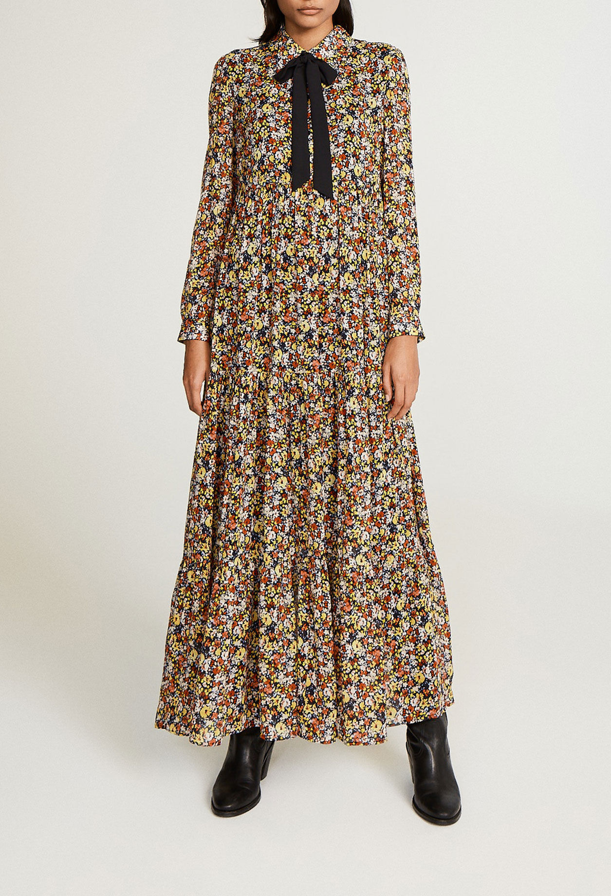 Robe fleurie claudie pierlot new arrivals