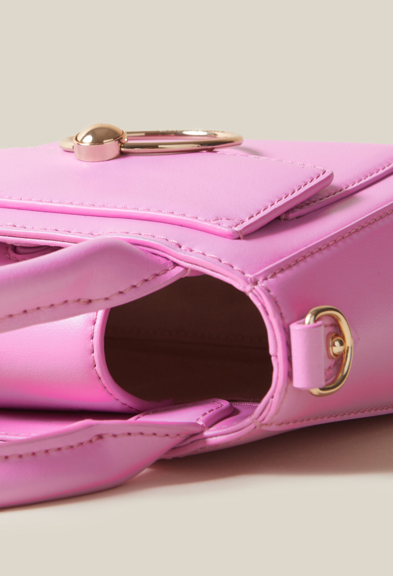 Mini-Tasche Anouck Glattleder Kette