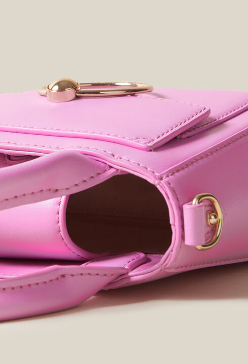 Mini-Tasche Anouck Glattleder Kette
