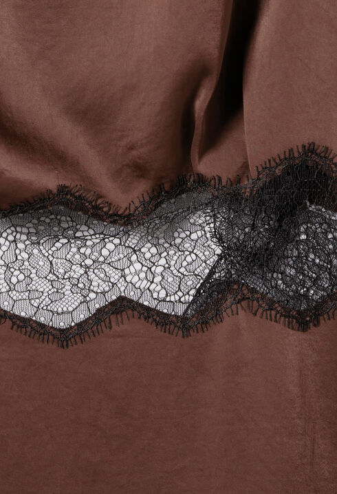 Satin flowly mini dress