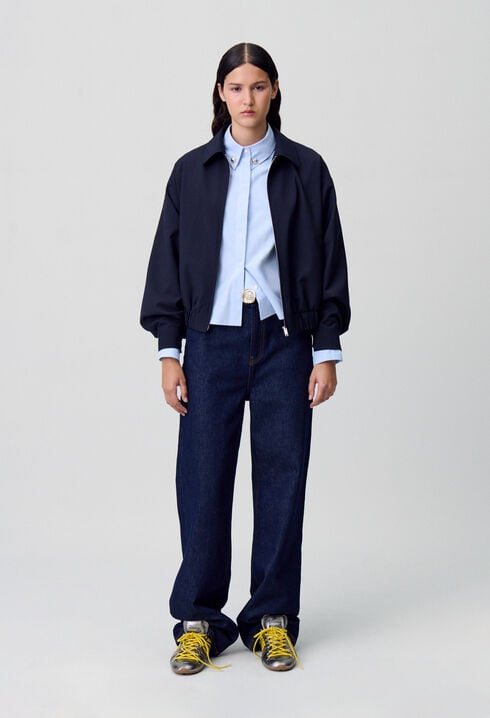 Chemise coupe boxy