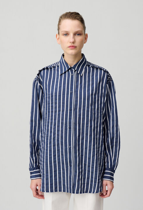 Chemise fluide rayée