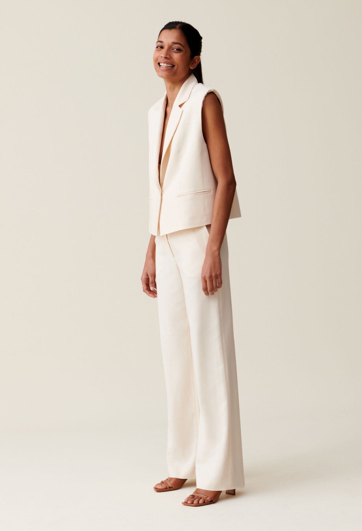 Ivory Tailored Blazer