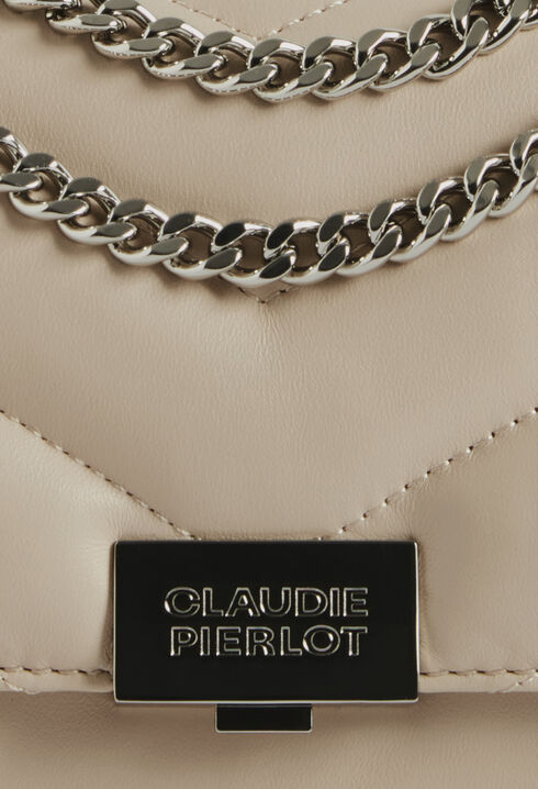 Sac Angelina cuir beige 