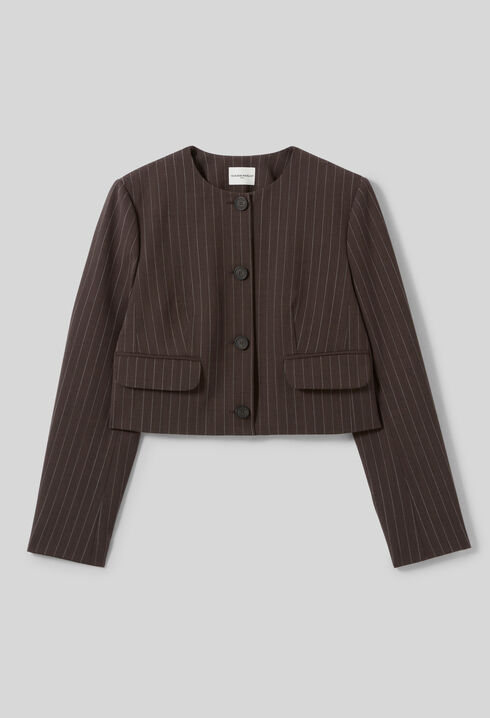 Veste boîte courte