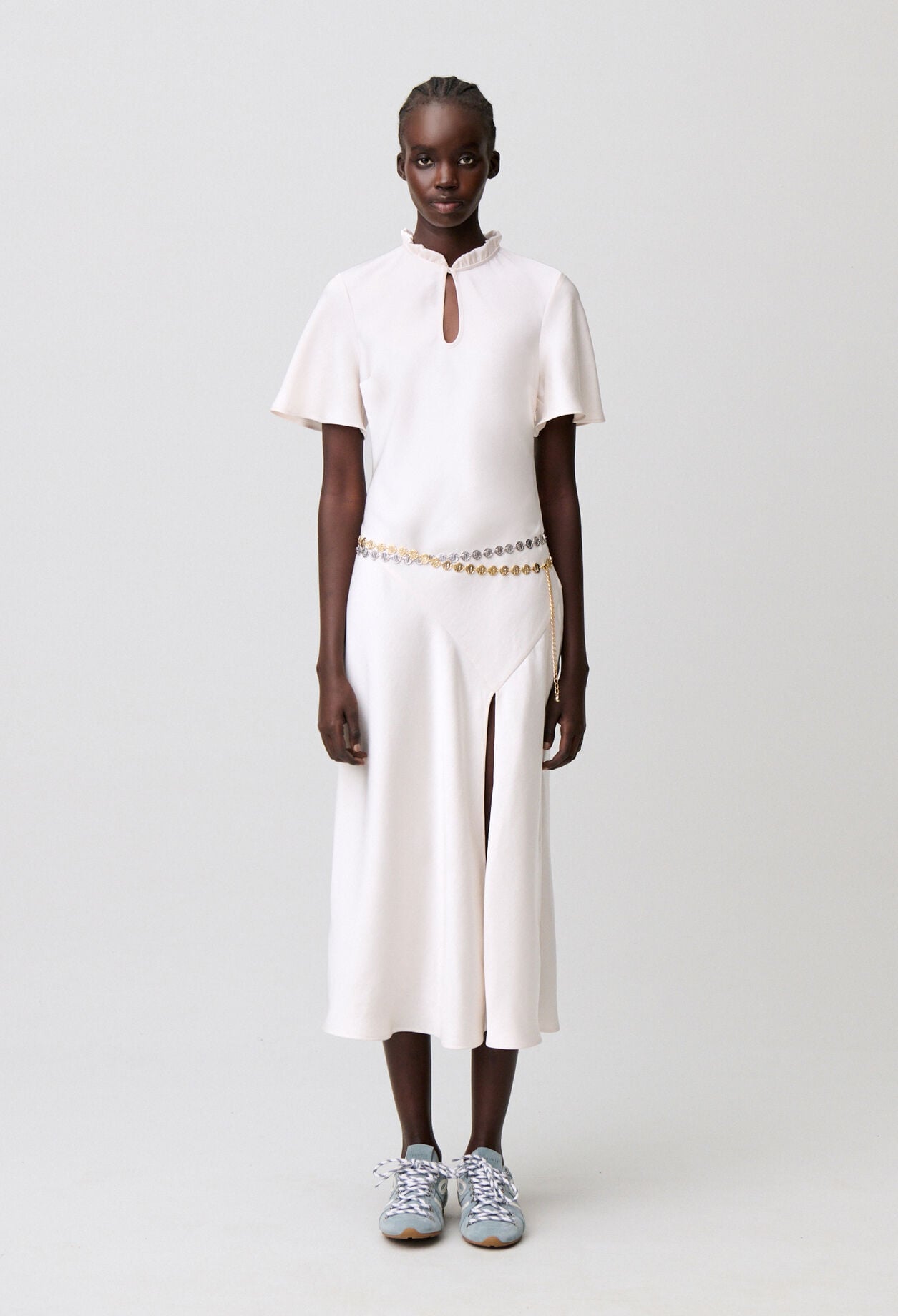 Robe midi fluide