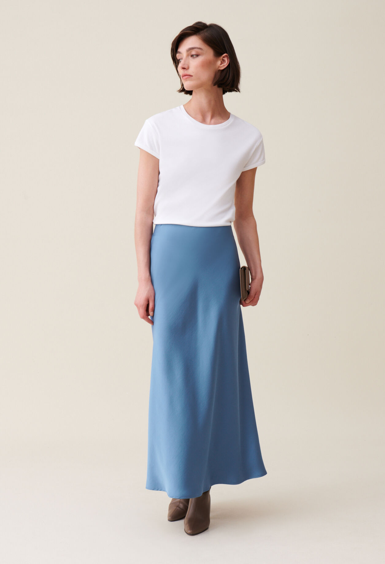 Jupe midi fluide femme 2025