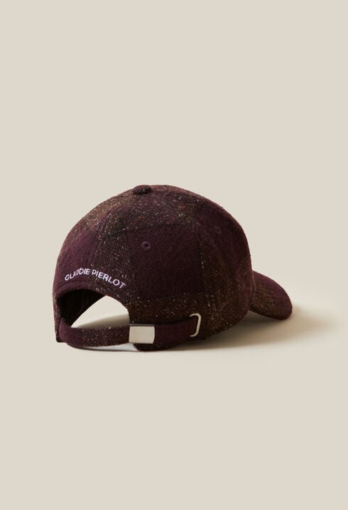 Embroidered Tartan Cap CP
