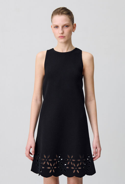 Kurzes Kleid aus Feinstrick