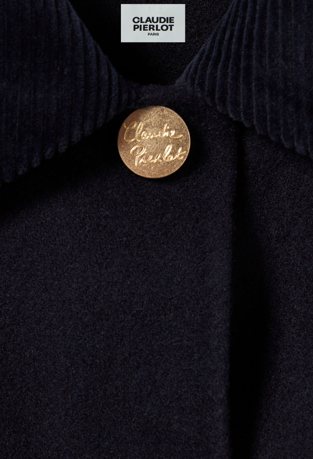 Short Wool Tailored Coat