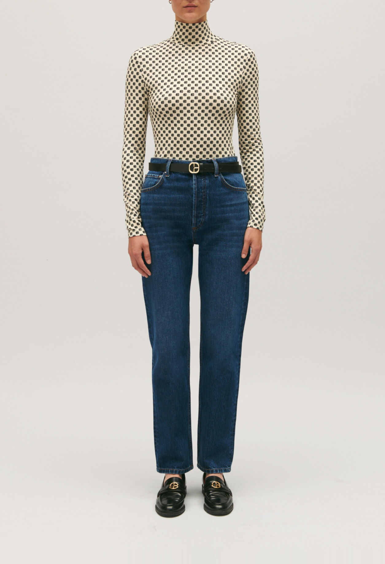 Pullover mit CP-Monogramm-Print