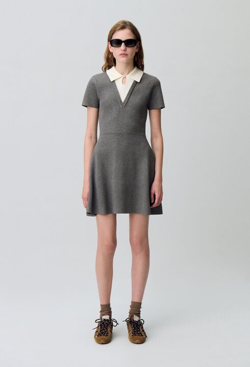 Robe courte patineuse
