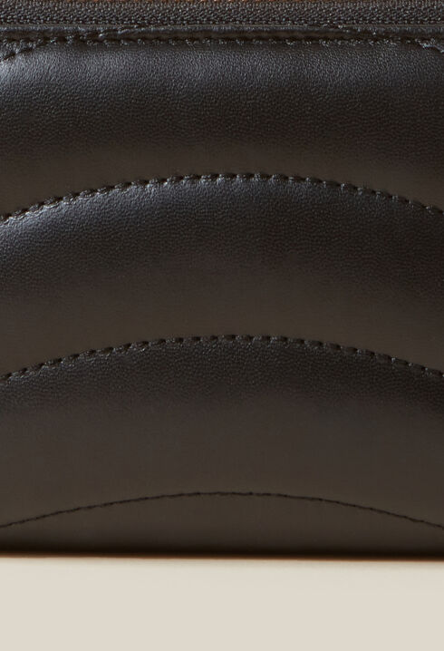 Quilted leather Alba wallet