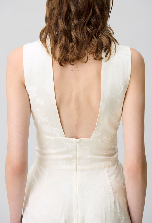 Sleeveless jumpsuit