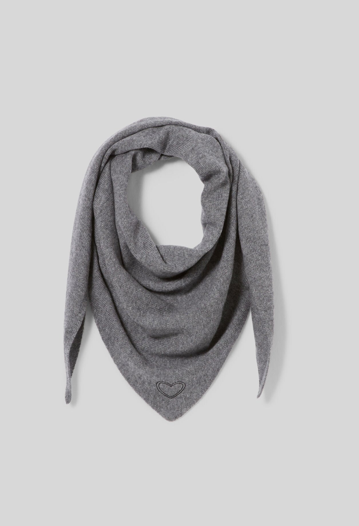 Wool and cashmere scarf