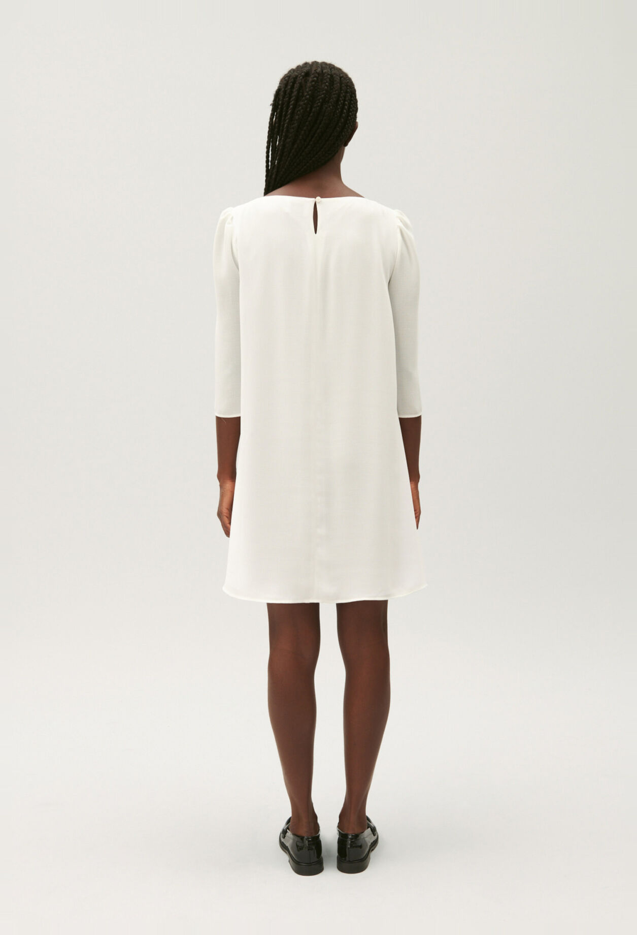 Ausgestelltes Kleid