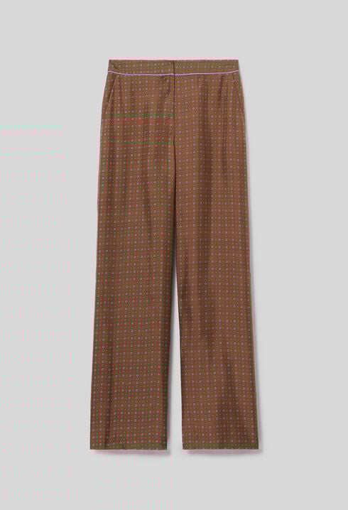 Pantalon fluide imprimé