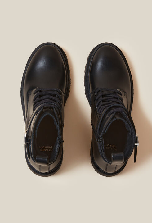 Leder Ranger Stiefel