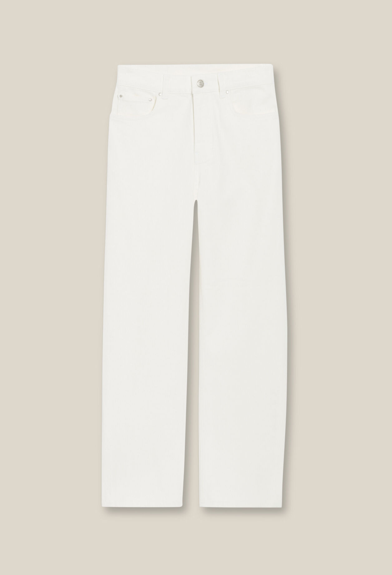 Jeans Toto Slim 7/8 Ecru