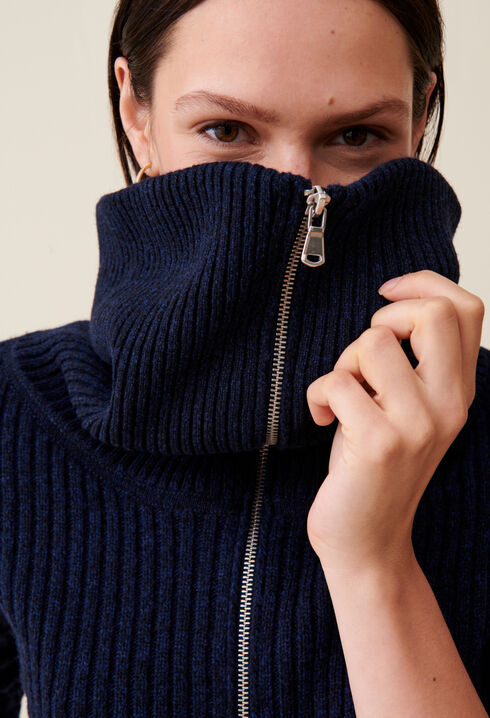 Pull maille col camionneur